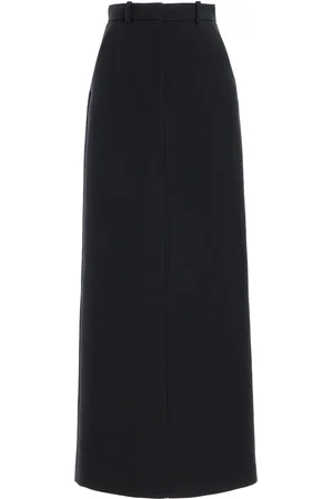 The Row Roux Wool Melange Maxi Skirt - - US 0 - Moda Operandi