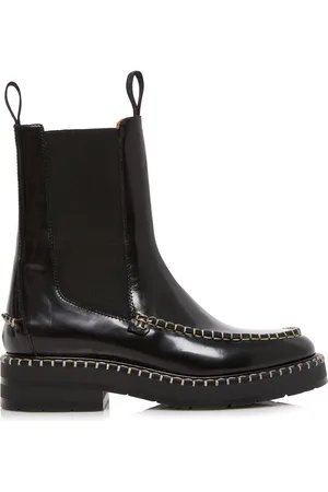 Chloé Noua Leather Ankle Boots - - IT 36 - Moda Operandi