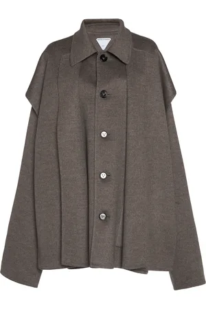 Bottega Veneta Wool-Cashmere Short Coat - - IT 38 - Moda Operandi