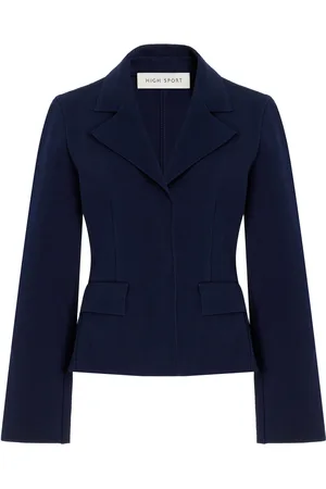 High Remita Cotton-Blend Knit Jacket - - L - Moda Operandi