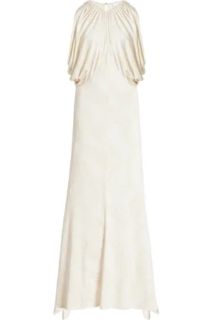 Paco rabanne Capelet Printed Jersey Maxi Dress - - FR 36 - Moda Operandi