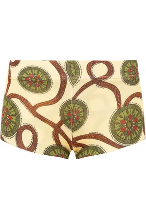 SIEDRES Afra Printed Mini Shorts - - XXS - Moda Operandi