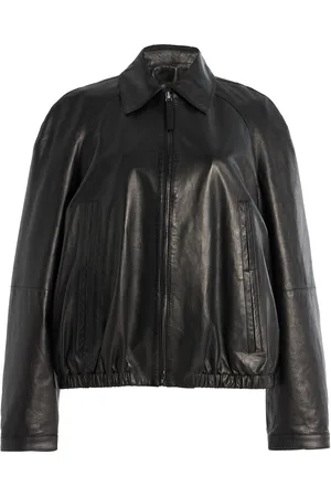 Proenza Schouler Beck Leather Bomber Jacket - - US 2 - Moda Operandi