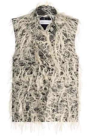 Niccolo Pasqualetti Vogatore Embroidered Silk Vest - Black/white - S - Moda Operandi