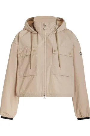 Moncler Leda Cropped Tech-Poplin Parka Jacket - - 4 - Moda Operandi