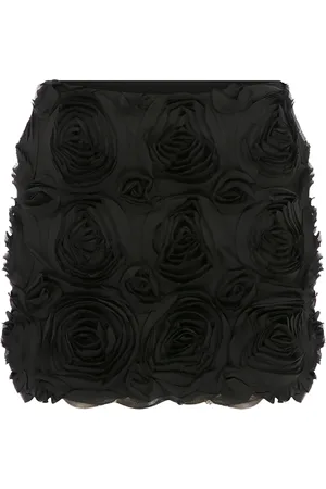 Ila Rosemary Rosette-Detailed Crepe Mini Skirt - - EU 34 - Moda Operandi