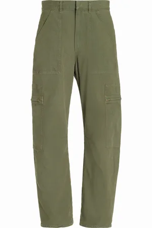 Citizens of Humanity Marcelle Low-Waisted Organic Cotton Cargo Pants - - 26 - Moda Operandi