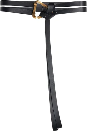Bottega Veneta Horseshoe Leather Waist Belt - - L - Moda Operandi