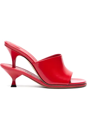 Jacquemus Les Doubles Stacked Patent Leather Mules - - FR 40 - Moda Operandi