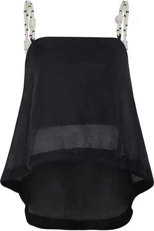 Andres Otalora Rahan Linen Tank Top - - US 2 - Moda Operandi