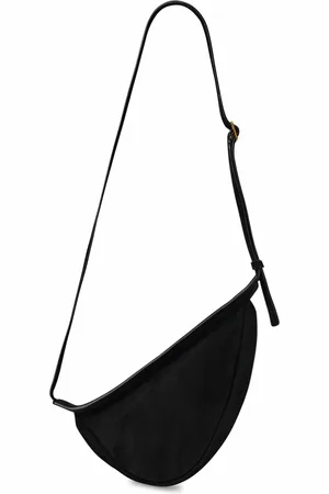 The Row Small Suede Crossbody Bag - - OS - Moda Operandi