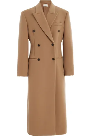 The Row Duras Double-Breasted Wool Coat - - US 0 - Moda Operandi