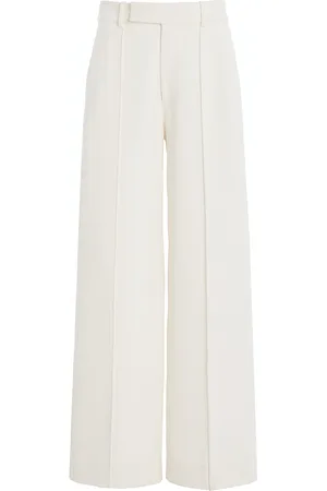 Proenza Schouler Weyes Crepe Wide-Leg Pants - - US 2 - Moda Operandi