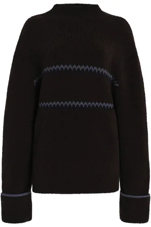 Proenza Schouler Anne Fairisle Tencel-Cashmere Sweater - - M - Moda Operandi