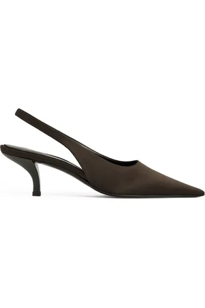 Totême Satin Slingback Pumps - - IT 36 - Moda Operandi