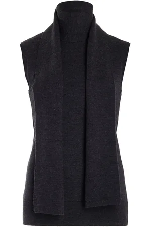 Totême Wool-Blend Knit Scarf Top - - M - Moda Operandi