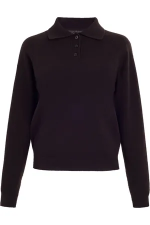 Maison Margiela Knit Wool Polo Top - - S - Moda Operandi