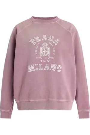 Prada Cotton Sweatshirt - - XS - Moda Operandi