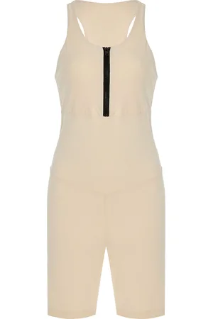 Norba Zip-Detail Scuba Romper - - XS - Moda Operandi