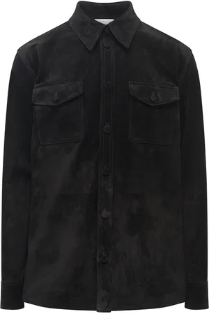 GABRIELA HEARST Irene Suede Overshirt - - M - Moda Operandi
