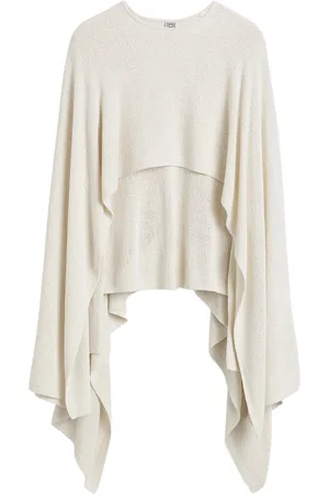 Totême Cape-Detailed Knit Top - - XS - Moda Operandi