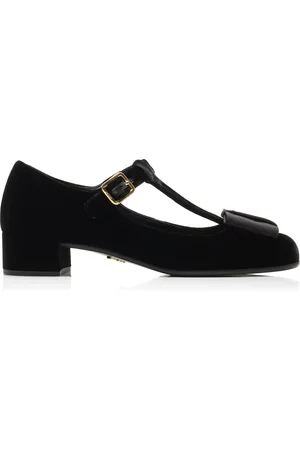 Prada Velvet Pumps - - IT 36 - Moda Operandi