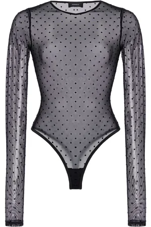 WARDROBE.NYC Polka Dot Bodysuit - - XS - Moda Operandi