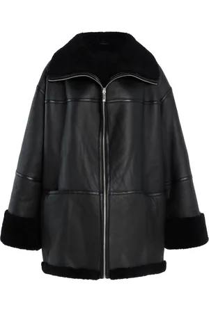 Totême Menfi Oversized Shearling Coat - - XS/S - Moda Operandi