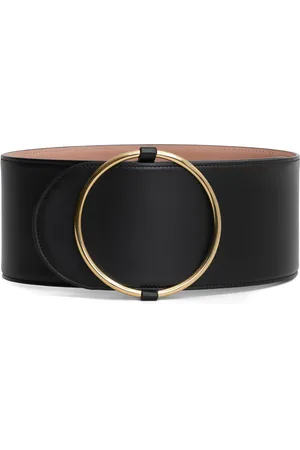 Alaïa Large Leather Belt - - 60 - Moda Operandi