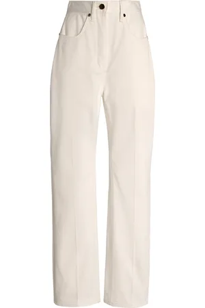 DELPOZO Exclusive Cotton Long Pants - - FR 34 - Moda Operandi