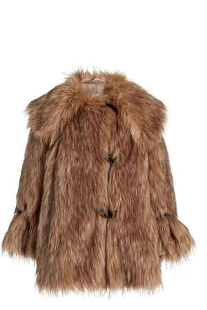 By Malene Birger Exclusive Yvette Short Faux Fur Coat - - S - Moda Operandi