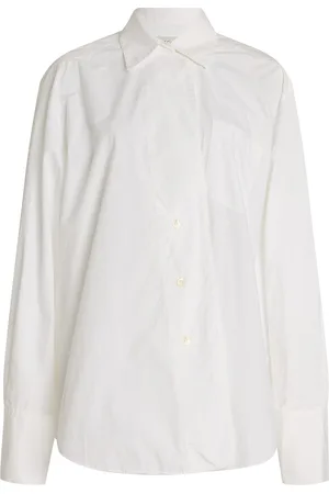 Dagmar Asymmetric Cotton Shirt - - EU 32 - Moda Operandi