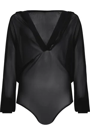 Alaïa Hooded Knit Bodysuit - - FR 34 - Moda Operandi