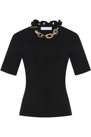 Paco rabanne Chain-Detailed Knit Sweater - - S - Moda Operandi