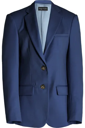 Sergio Hudson Single-Breasted Wool Blazer - - US 2 - Moda Operandi