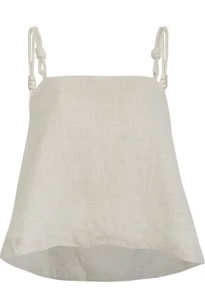 Andres Otalora Rahan Linen Tank Top - - US 2 - Moda Operandi