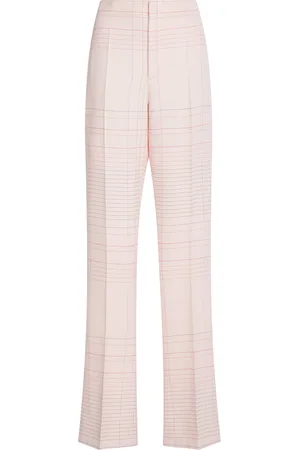 Bottega Veneta Striped High-Rise Stretch-Crepe Flare Pants - - IT 40 - Moda Operandi