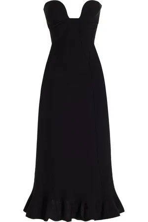 Nensi Dojaka Knit Bustier Midi Dress - - M - Moda Operandi