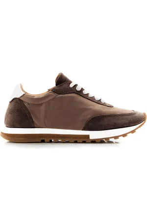 The Row Owen Suede-Trimmed Nylon Runner Sneakers - - IT 39.5 - Moda Operandi
