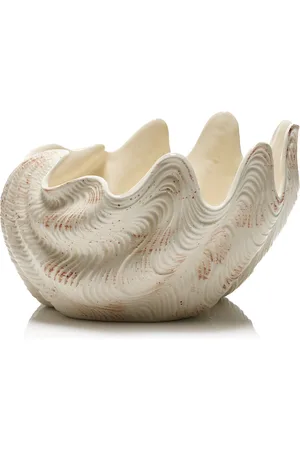 Moda Domus Riviera Small Decorative Ceramic Shell - - Moda Operandi