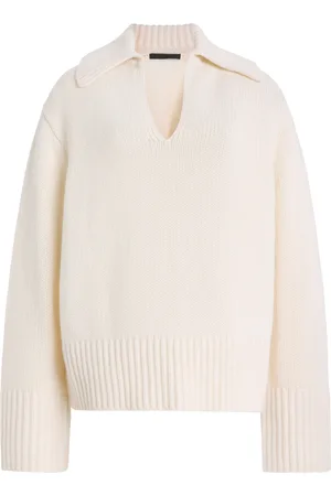 Jenni Kayne Phoebe Cashmere Polo Shirt - - XS - Moda Operandi
