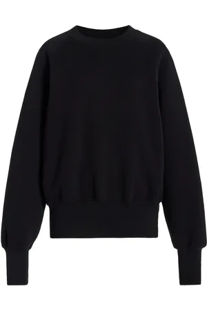 Les Tien Linda Classic Raglan-Sleeve Cotton Sweatshirt - - XS - Moda Operandi