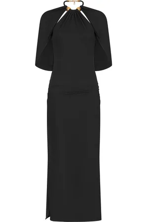 Silvia Tcherassi Odele Off-The-Shoulder Crepe Midi Dress - - XS - Moda Operandi