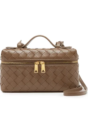 Bottega Veneta Bang Bang Intrecciato Leather Vanity Case - - OS - Moda Operandi