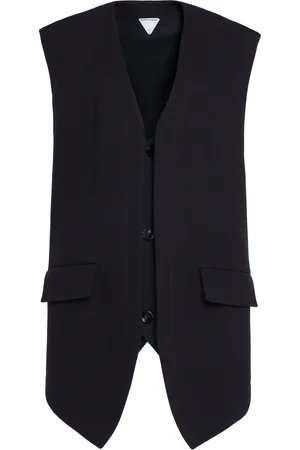 Bottega Veneta Oversized Cotton-Blend Melange Vest - - IT 38 - Moda Operandi