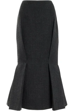 Prada Suiting Midi Skirt - - IT 38 - Moda Operandi
