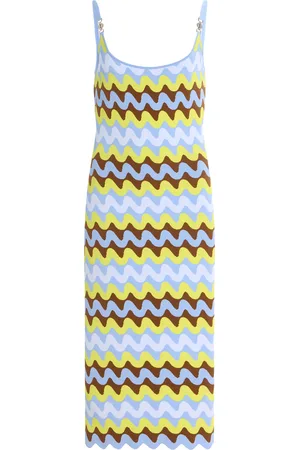 VERSACE Knit Midi Dress - - IT 36 - Moda Operandi