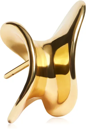 Khaite Shadow 18K -Plated Hair Cuff - - OS - Moda Operandi