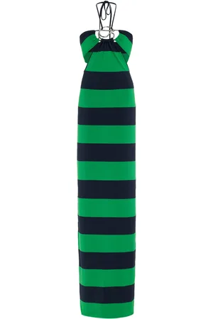 COPERNI Ring-Detailed Knit Halter Maxi Dress - - M - Moda Operandi