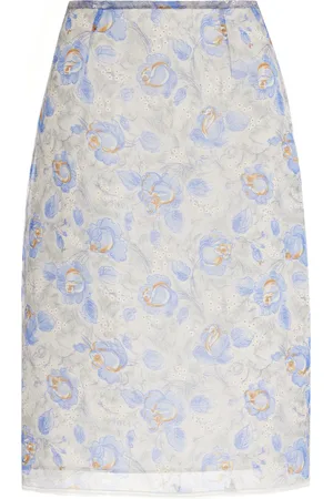 Prada Peony Nylon Skirt - - IT 36 - Moda Operandi
